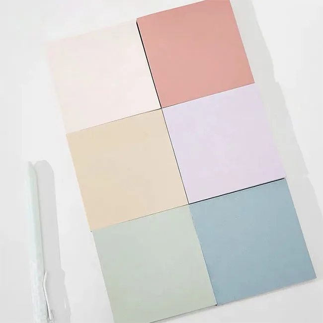 Hot Sale Personalized Paper Memo Pad Sticky Notes Self-Adhesive with Magnetic Pen Holder for Writing School Office Gift Use