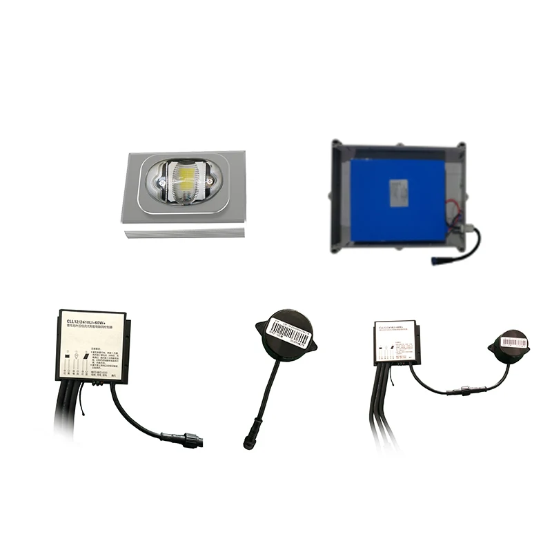 Modular installed Intergrated solar led street light with 30W  Led  lighting angle adjustable for rural