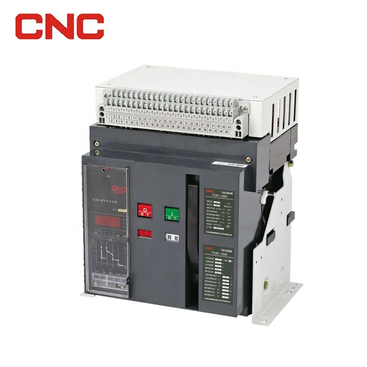 YCW1-1000 3P 800A 220V Drawer type  ACB  air circuit breaker