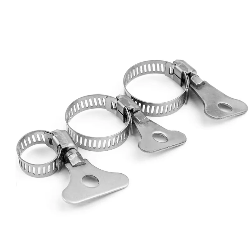 Stainless steel gas pipe clamp with handle Fastener/ Gas pipe clamp clamp/ Water pipe clamp