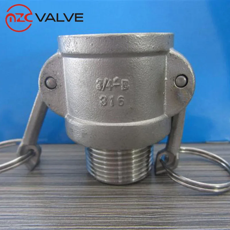 Stainless steel Camlock Coupling Quick Couplings Type B Hose Fitting