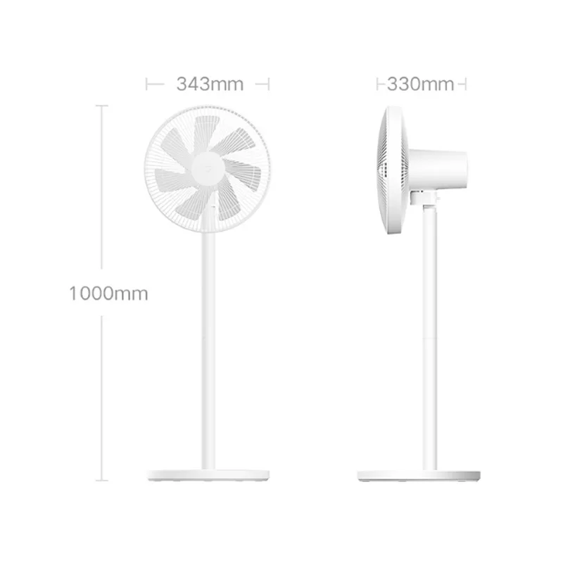  Умный напольный и настольный вентилятор Xiaomi Mijia Mi электрический с естественным потоком воздуха управлением через приложение