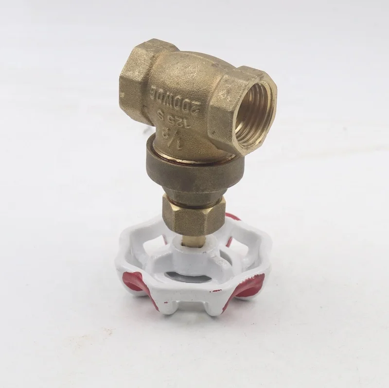 15mm brass water compression gate valve
