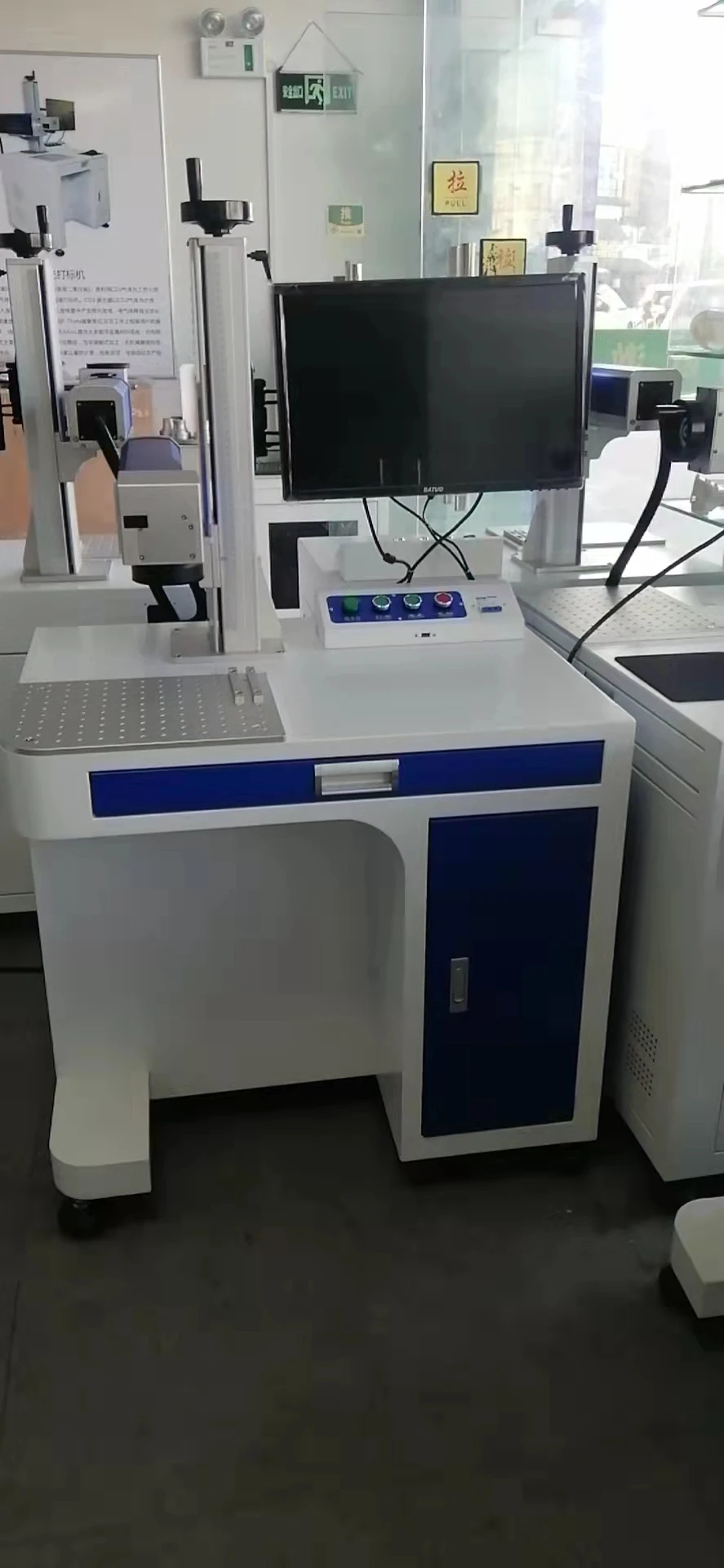 Fiber Laser Marking Machine Custom Metal Credit Card Business Card Laser Engraving Machine