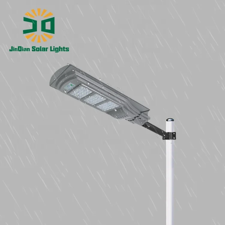 
JD Wholesale 1 year Warranty Wholesale 30W 60W 90W all in one solar street light esl sreski 