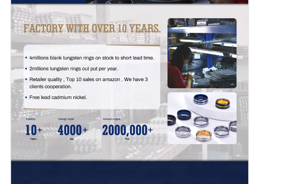 Fashion Jewelry 2022 Tungsten Carbide Ring 8MM Rose Gold Brushed Tungsten Band Couple Ring Tungsten Women Ring