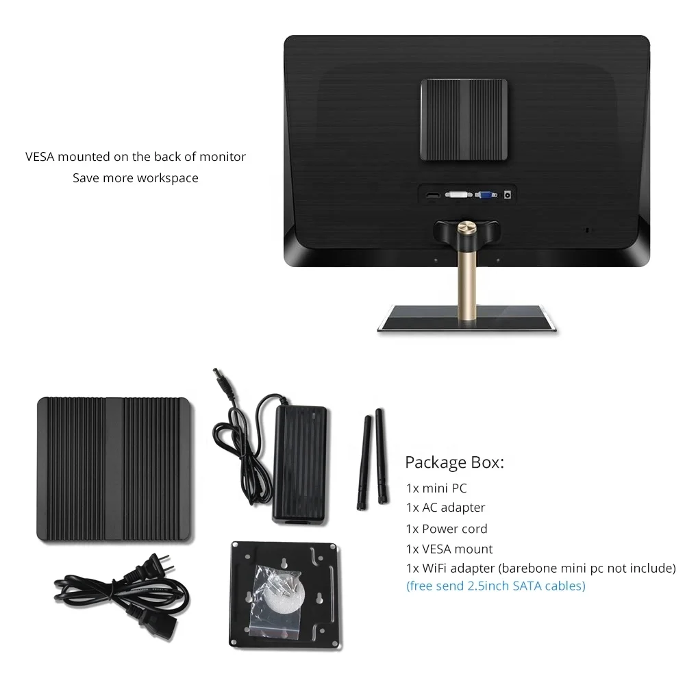 Dual Lan Ports Whole With X86 Wifi 2Gb Ram Ddr3 Mini Pc Used For The Library  Cpu J1900 Industrial Computer Linux