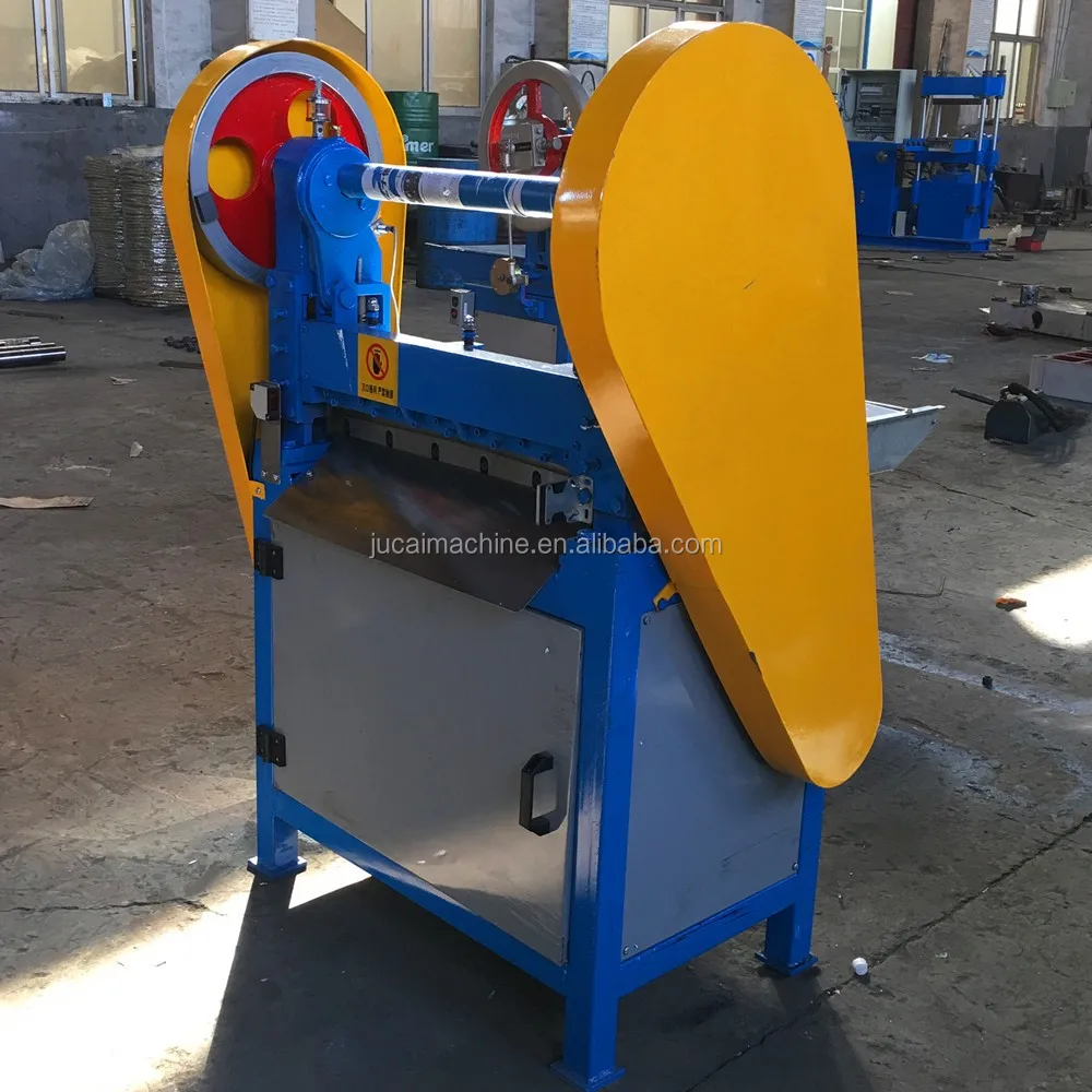 rubber band slitting cutting machine/horizontal rubber sheet cutter