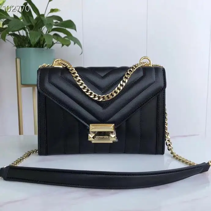 New designer fashion chain shoulder bag messenger bag top quality lamb leather ladies diagonal handbag handbag factory sale 
