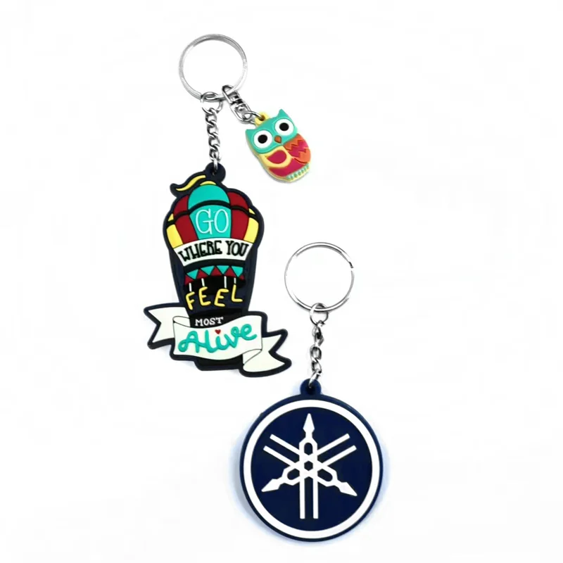 Soft Pvc Keychain Making Machine,New Souvenir Custom Shaped Made 2d Soft Pvc Rubber Keychains