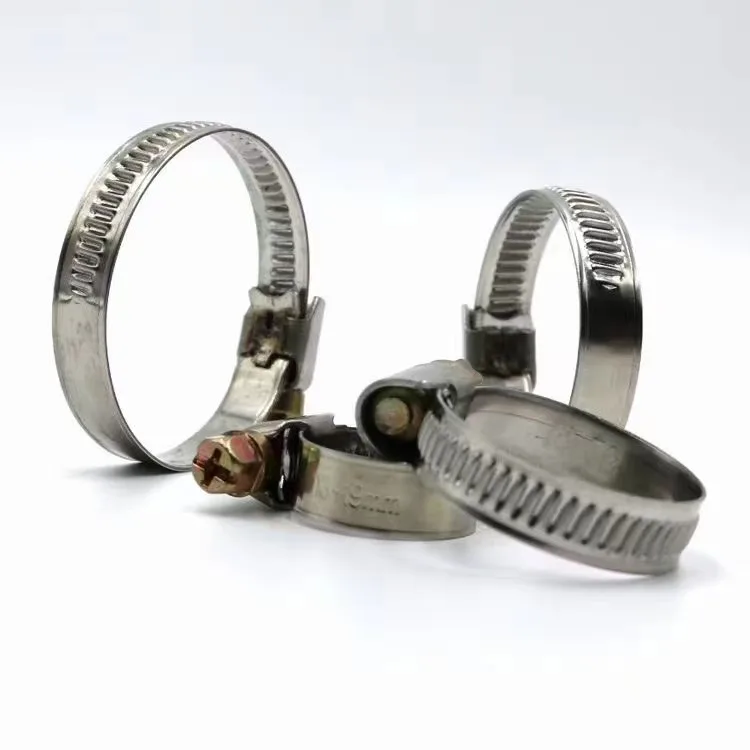 high quality 201 304  Stainless Steel German Type Adjustable Hose Clamp Hoop