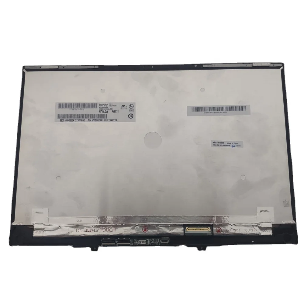 13.3 inch UHD Panel Digitizer  B133ZAN02.3 5D10Q89743 Yoga 730 13IWL touch screen For Lenovo Yoga 730 13IKB LCD Screen Display