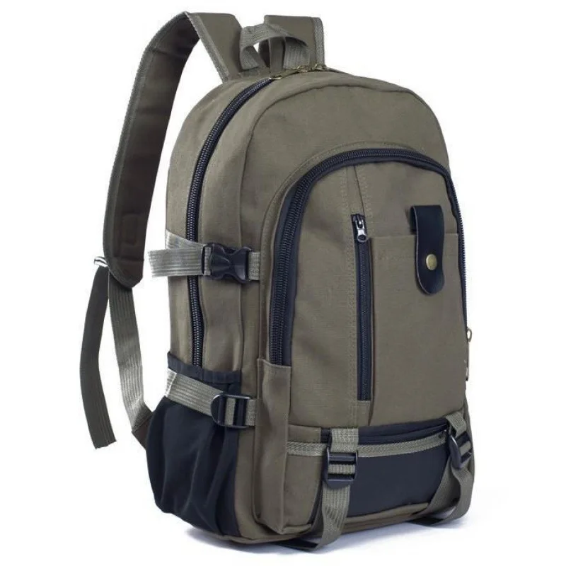 SY Popular promotional casual fashion children school bag kids Canvas student backpack with multiple pockets