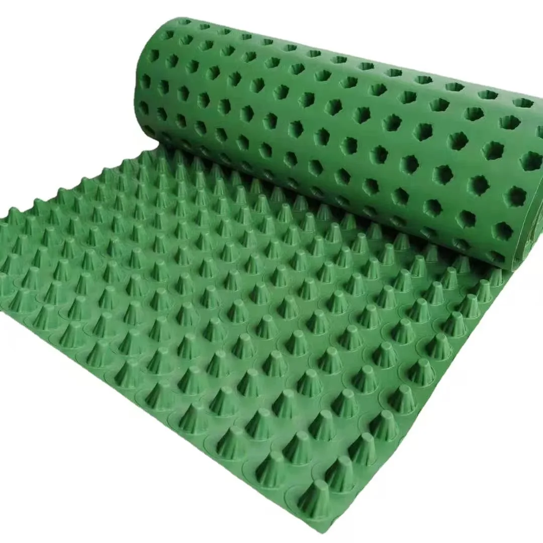 HDPE High-Density Polyethylene Drain Board for Earthwork Premium Waterproof Soil Separation System