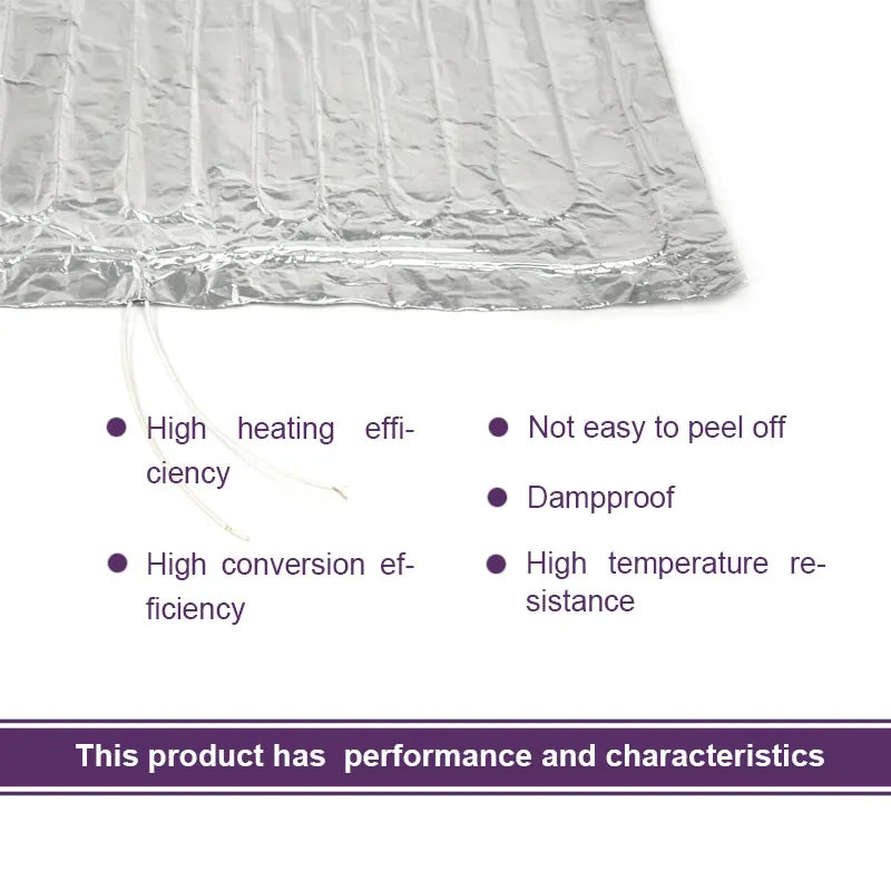 BRIGHT Customize Good Thermal Conductivity Aluminum Foil Polyimide Film Heater Heating Pad