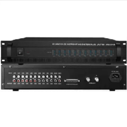 Interpreter Unit Digital Audio Simultaneous translation Interpretation System LCD Display Screen microphone