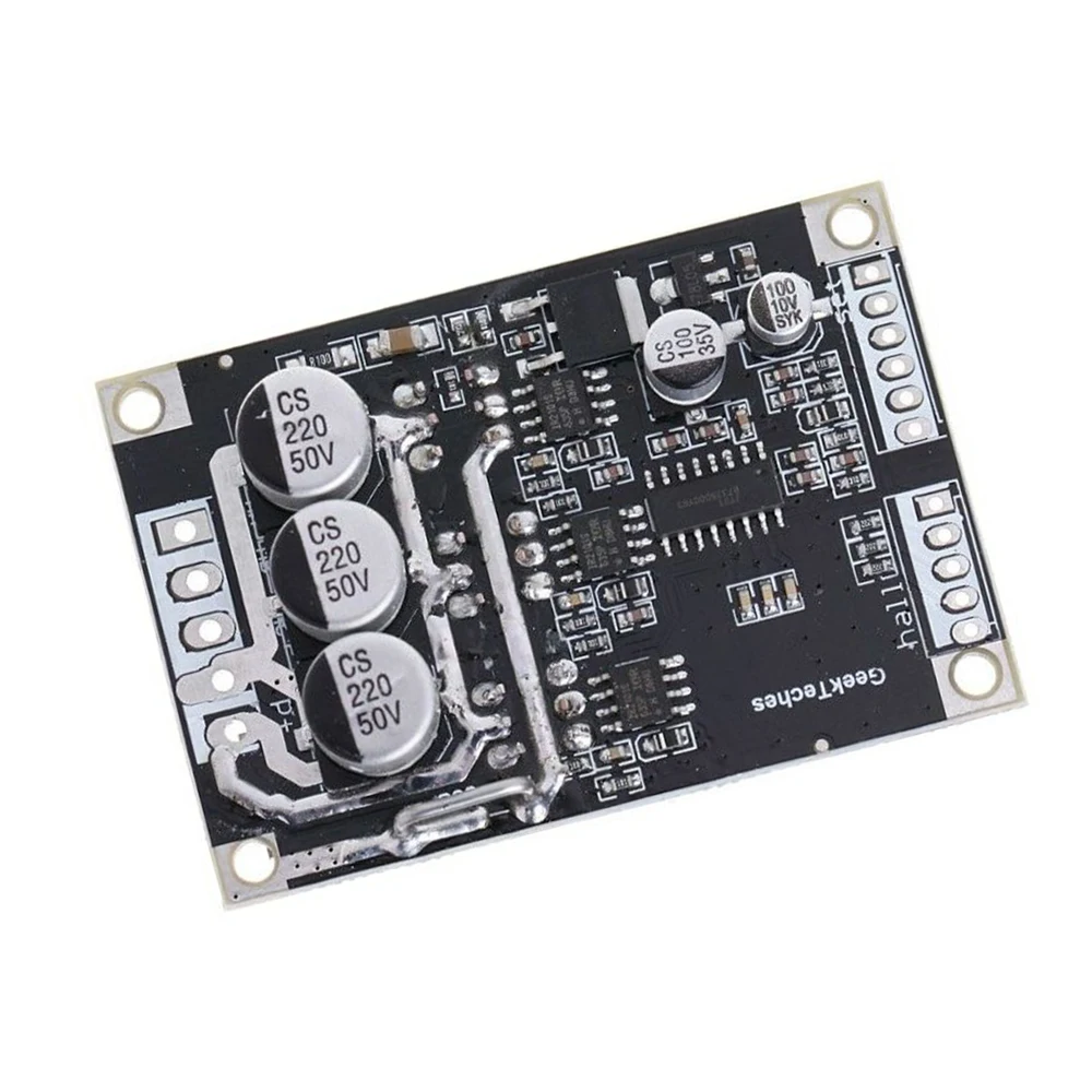  15A 500W DC12V-36V бесщеточный контроллер скорости двигателя BLDC плата драйвера с