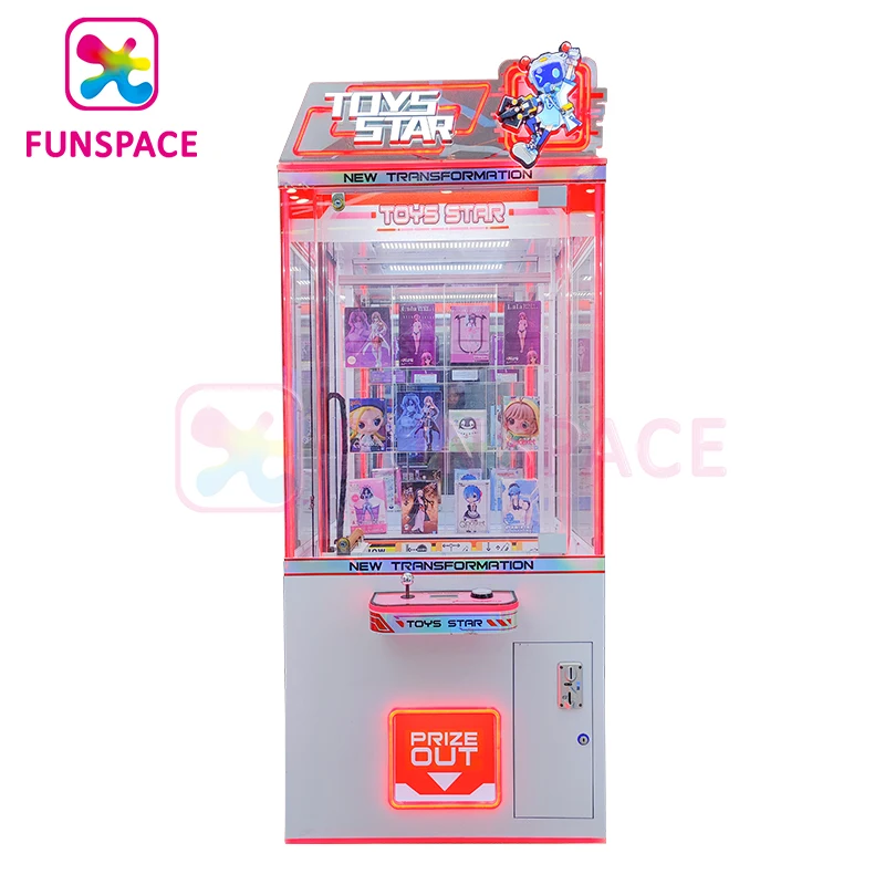 Funspace Coin Operated Luxury Gift Game Machine Toys Star Key Master Upgraded Style for Prize Figures Redemption