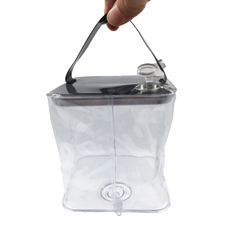 Portable Outdoor Retractable LED Solar Inflatable Lantern White Red Night Fishing Camping Emergency Use