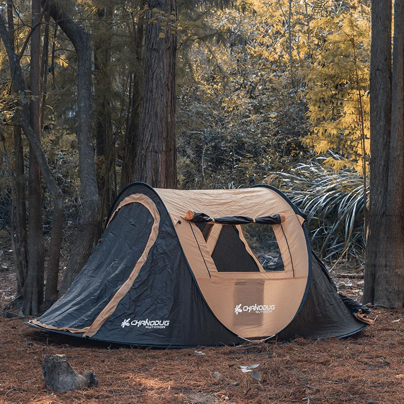 CHANODUG tents camping outdoor 2 person pop up camping tent  snow waterproof