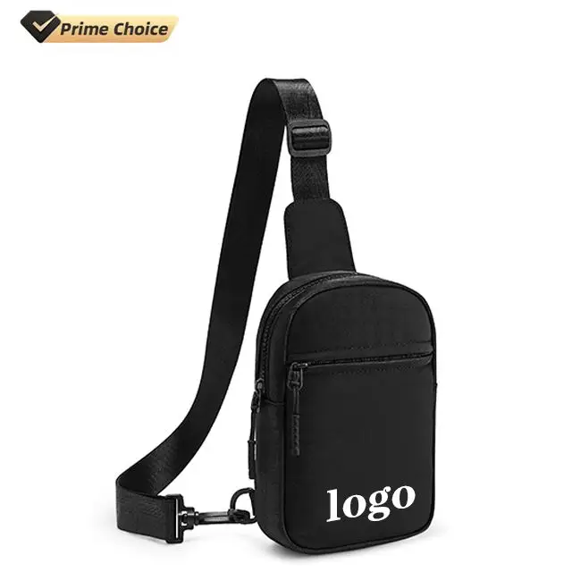 BSCI custom Small Messenger bag for Men vintage sling Crossbody rig Bag Shoulder Backpack for Hiking Sports and Daily men chest