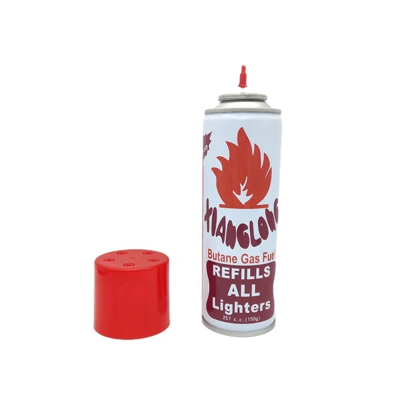 butane lighter gas  Factory Supply Cigarette lighter gas refill  250ML