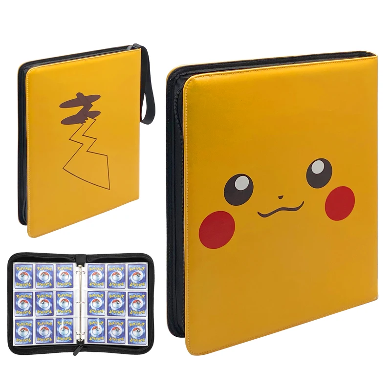 Pocket Binder for Pokemon Cards Holder Fits 720 Cards with 9 Pocket Sheets Included Cards Collector Album