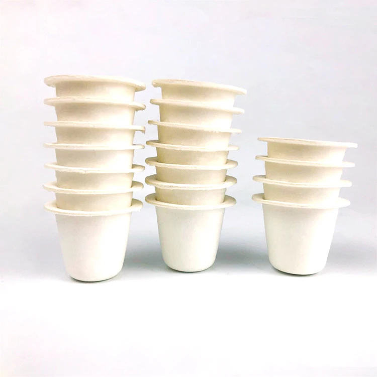 China Manufacturer Empty Aluminium Foil Coffee Capsule With Lid Empy Capsules With Sticker