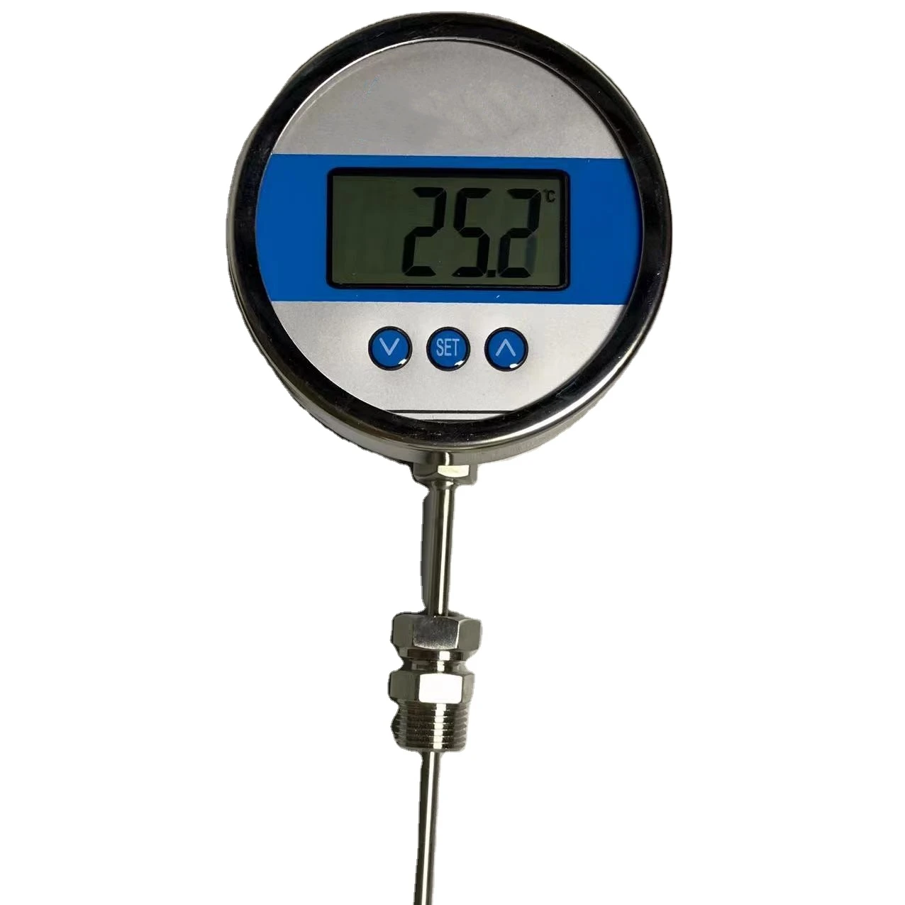 Термометр из нержавеющей стали 304 с цифровым дисплеем, измерение температуры-50-300 градусов