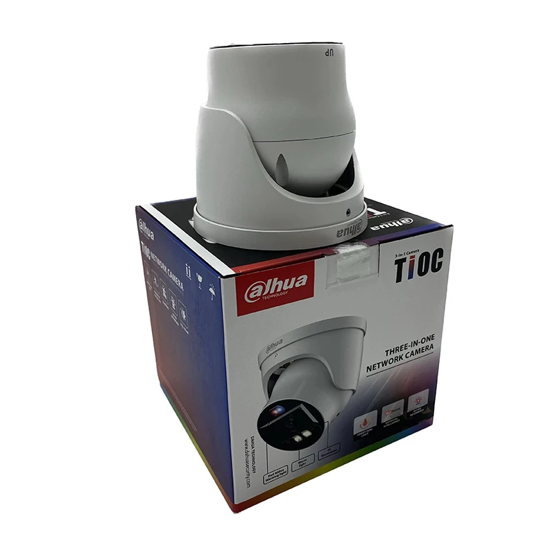 Dahua IPC-HDW3449H-ZAS-PV-S5 4MP Smart Dual Light Active Deterrence Vari-focal Dome WizSense Network Camera
