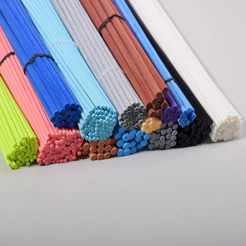 2-10mm Home Fragrance Oil Refill Diffuser Stick Black Fiber Reed Sticks Carbon Fiber Rods
