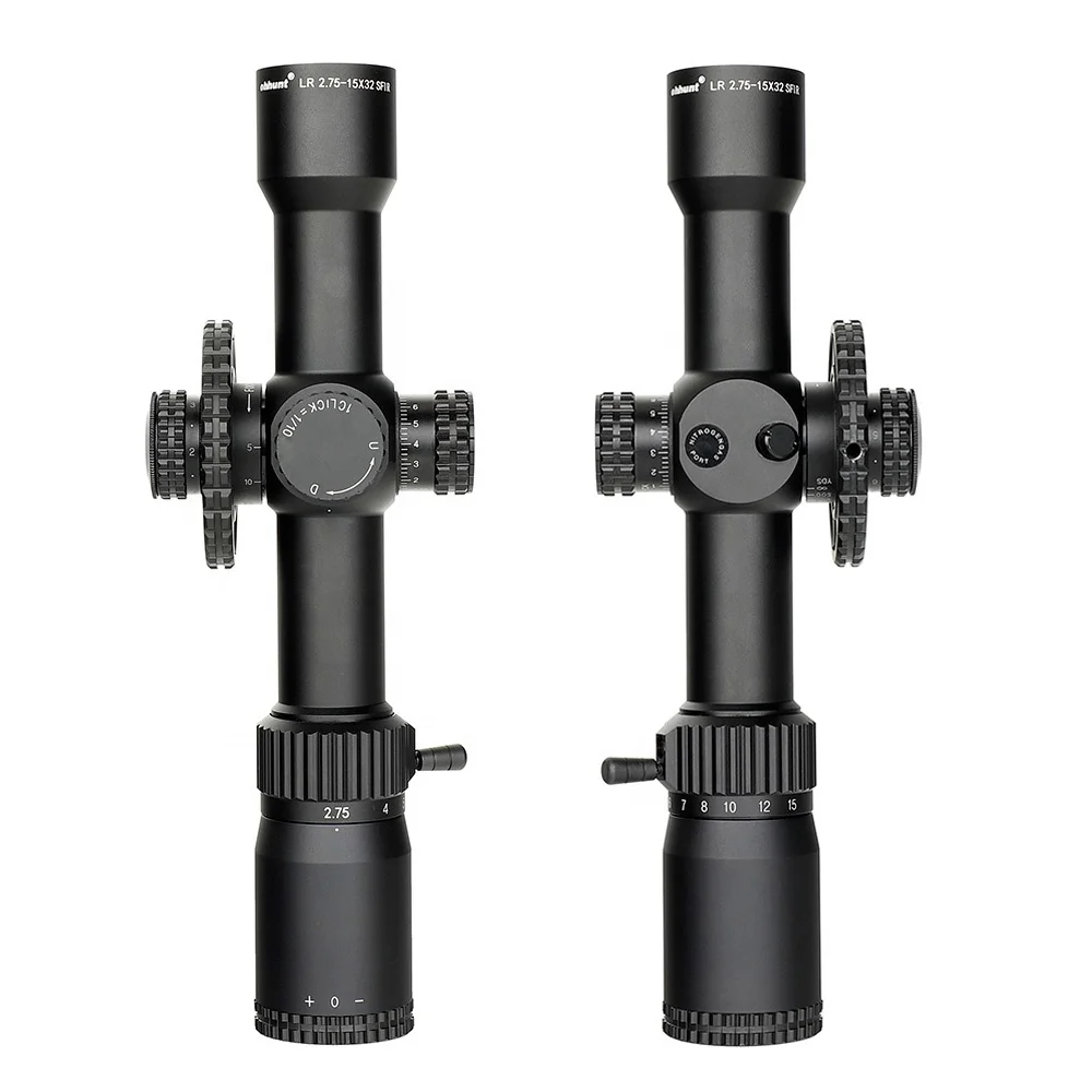 YSC OEM 2.75-15X32 SFIR Compact Scope Side Focus With Big Handwheel Optic Tactical Sights for Hunting