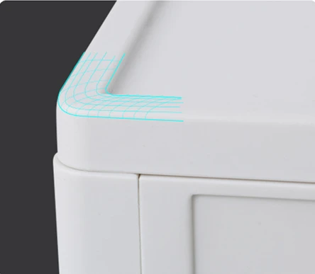 2020 new design  household transparent shoe box  plastic  drawer storage box