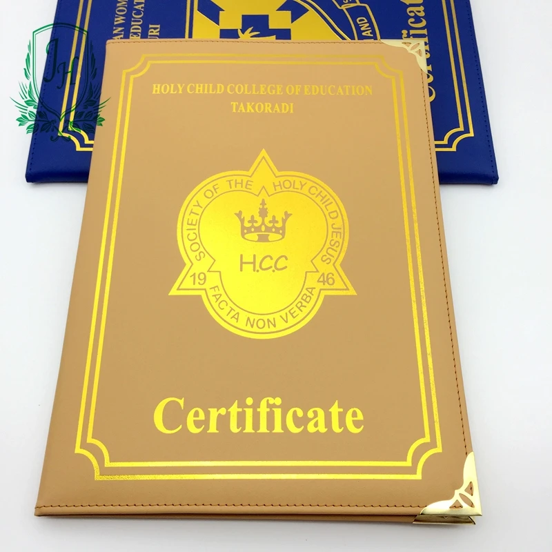 Кожаная папка для диплома А4 нового дизайна, кожаный держатель для сертификата диплома, кожаная папка для сертификата А4