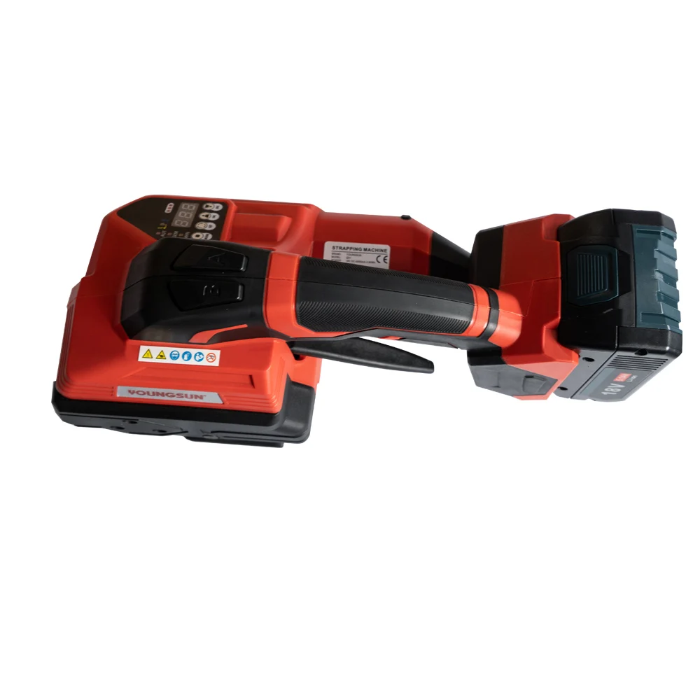 PET PP Battery Powered Handheld Banding Tool For Plastic Strapping Q31 Battery Strapping Tool