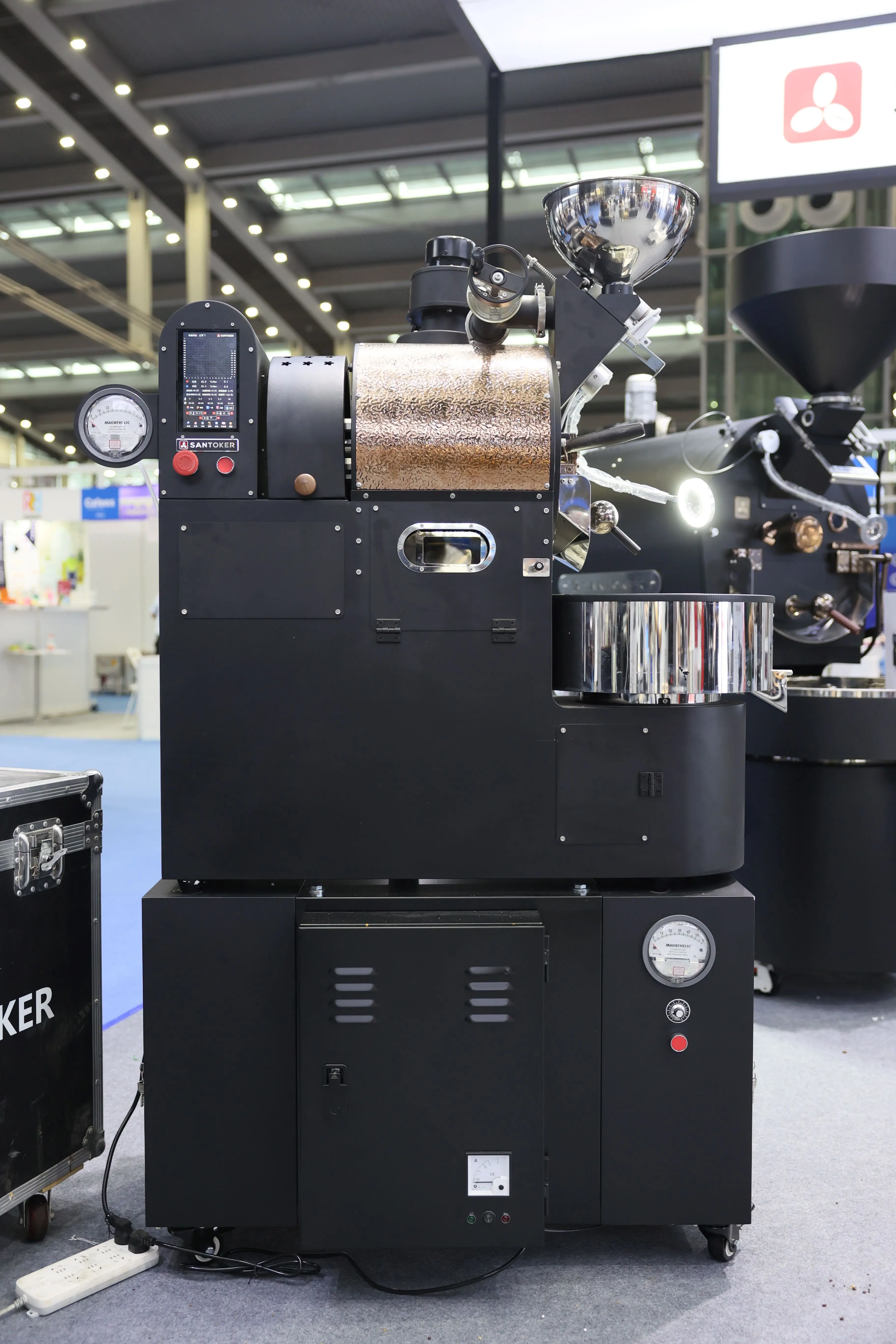 SANTOKER R2 master coffee roaster 2kg  full automatic coffee machine gas coffee roasters
