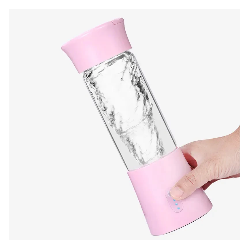 wholesale 380ML mixeur filtro licuadora Mini Home borosilicate 6 Blades LOW NOISE Usb Rechargeable portable mixer Juicer Blender