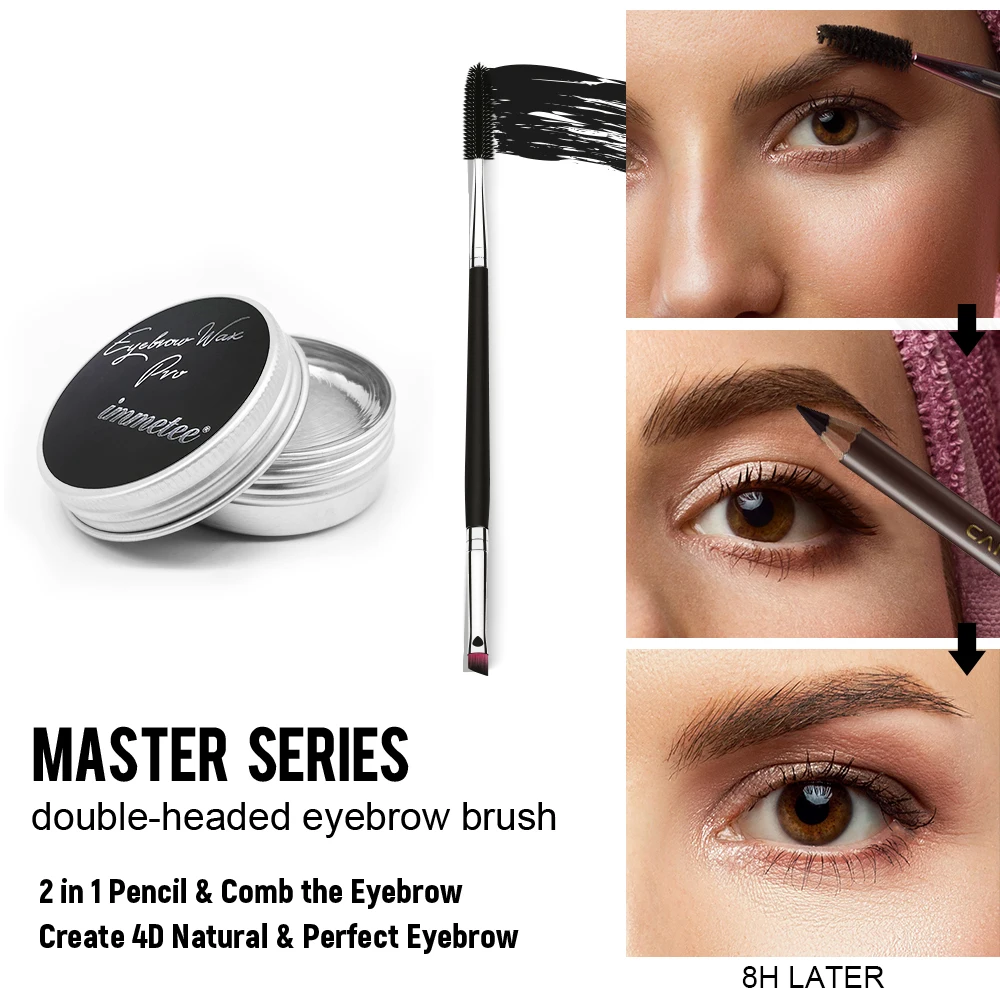 IMMETEE Eyebrow Gel Daily makeup products Brow Styling Soap Long Lasting Styling Brow Wax