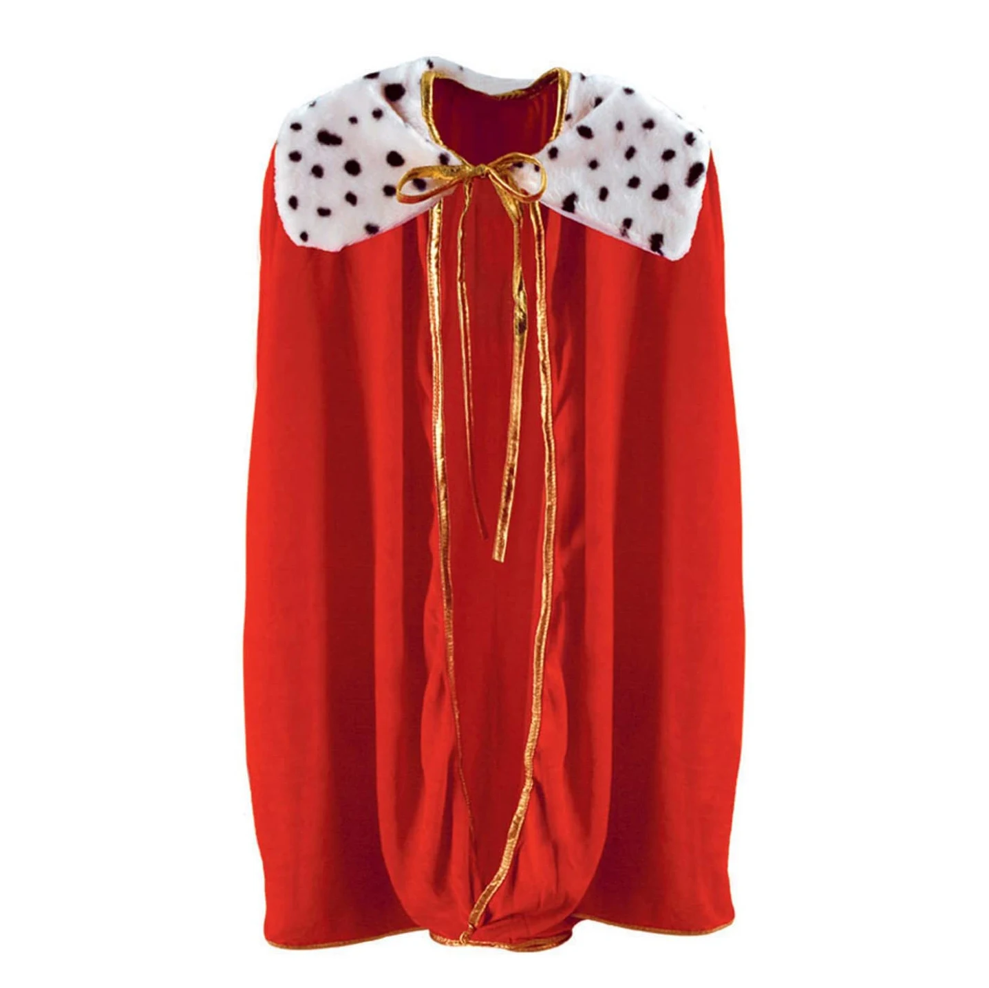 CAPE-0116 Halloween Child Kids red purple long King Queen Cape Robe