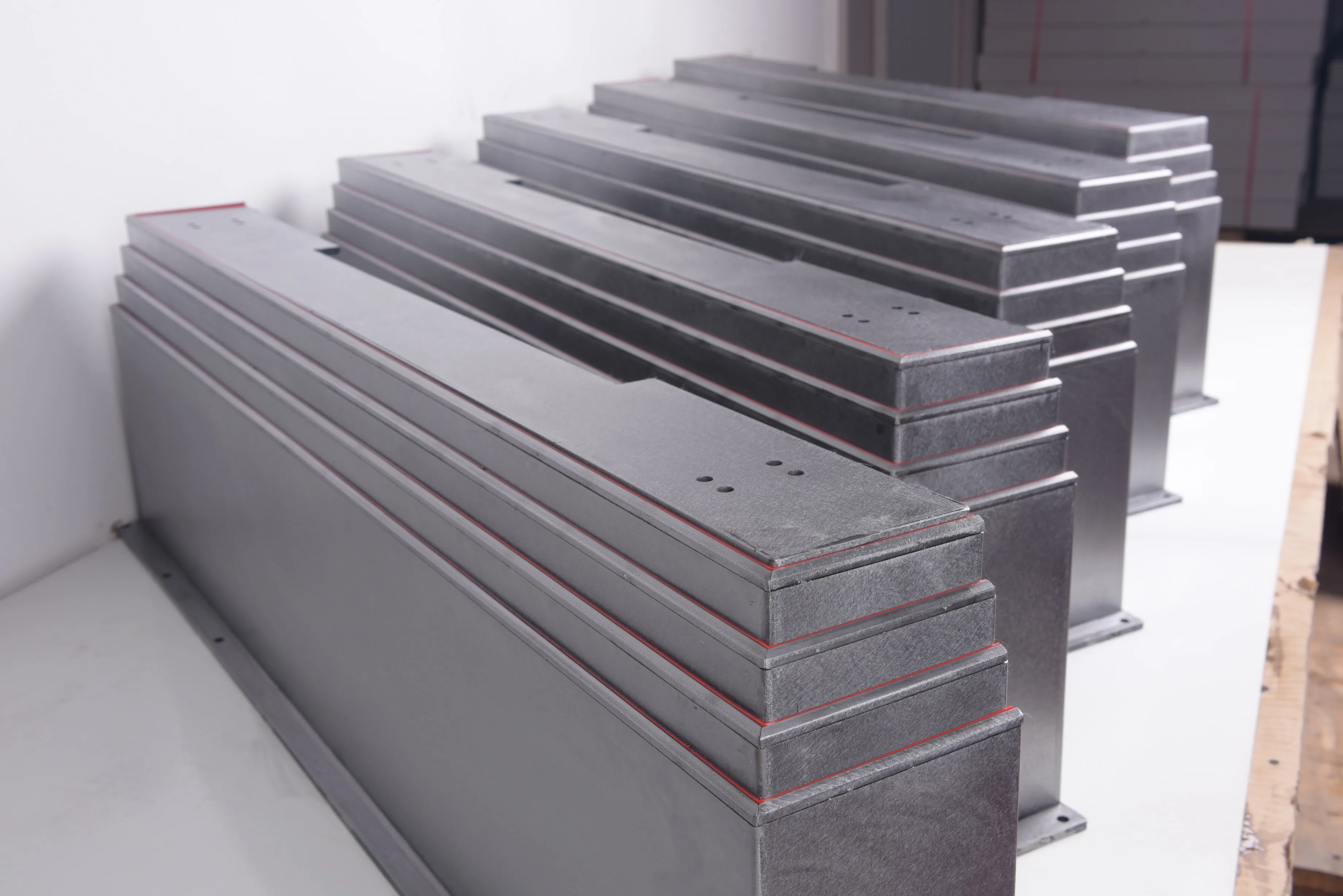 Superior Quality Cnc Steel Telescopic Cover Rubber Strips Telescopic Steel Covers