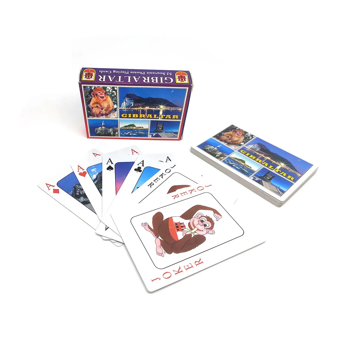 High Quality Multi German Card Die Cut Custom Casino Playing Cards