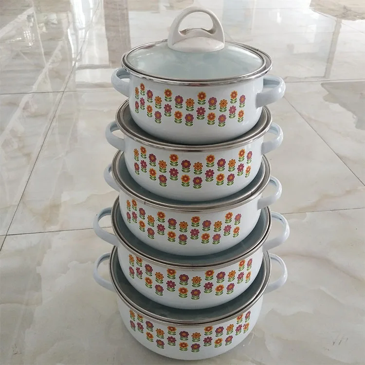 Эмалированный набор для блинов блинчик Susun ракушка 3