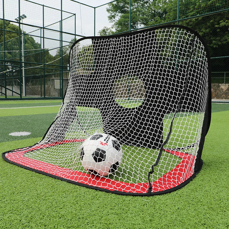 2 in 1 soccer goal  Hot Sale High Quality Folding Pop Up Mini Soccer Goal Training Net For Kids  game