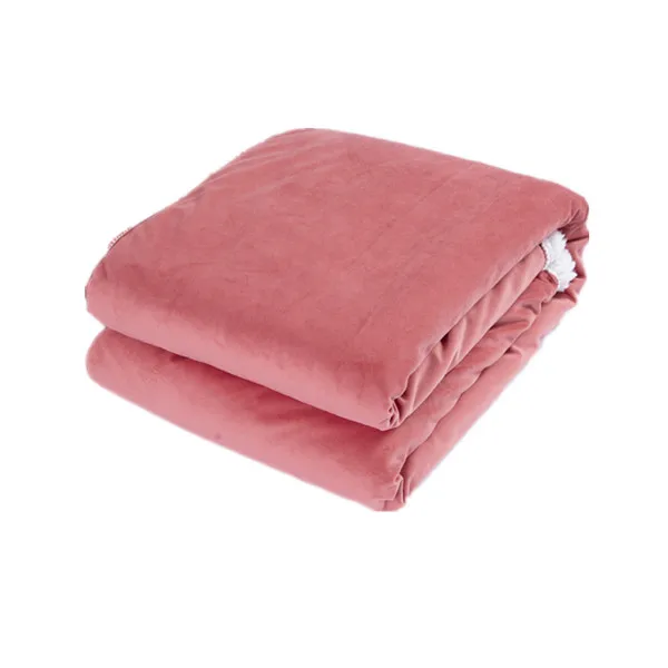 CE/RoHS/BSCI/Sedex Approved Flannel Fleece Electric Over Blanket Heated Throw with Timer