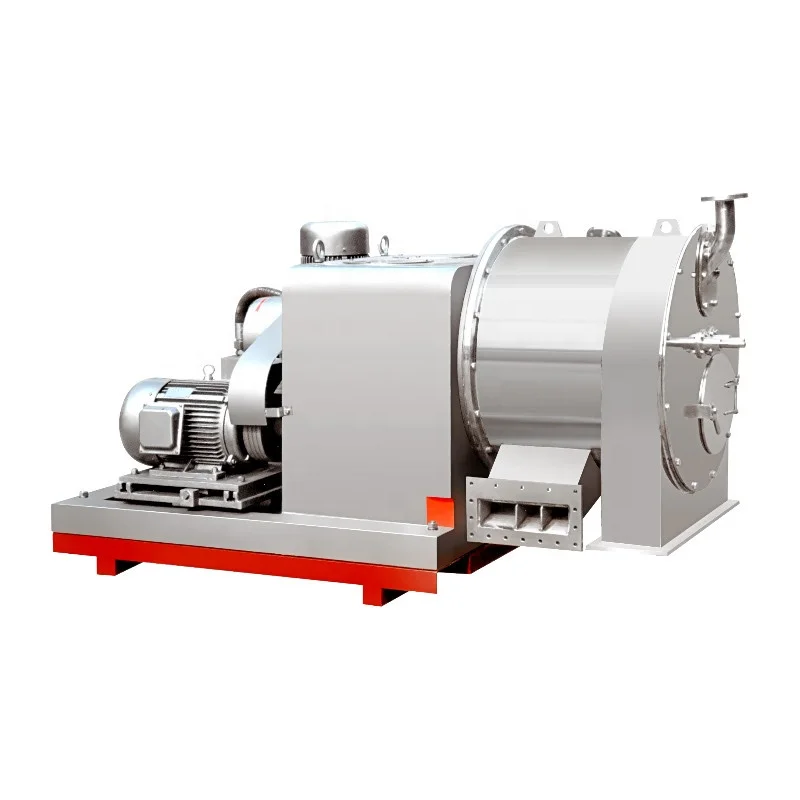 Continuous 500mm Diameter Basket 316L Pusher Type Salt Centrifuge