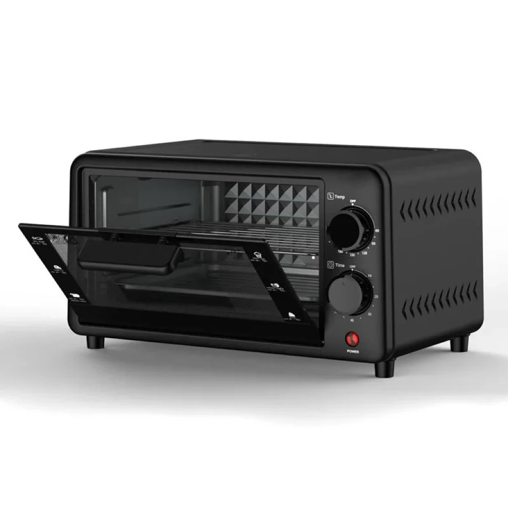 Удобная электрическая настольная печь 45 л для домашней выпечки программируемый корпус из нержавеющей стали домашнего использования на открытом воздухе