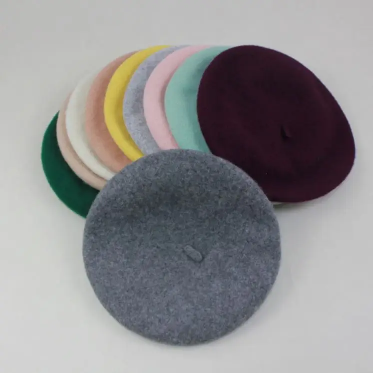 
Wholesale fashion beret women bulk french wool beret cheap price 