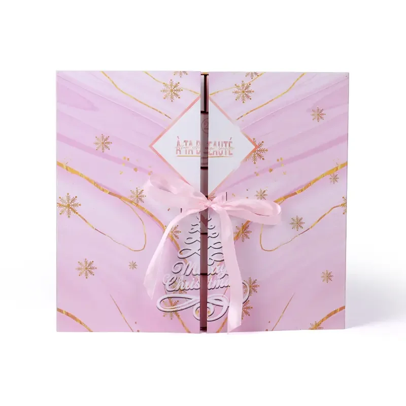 Christmas Empty Advent Calendar Candy Box Cardboard Number Gift Boxes 24 Days Christmas Advent Calendar Boxes