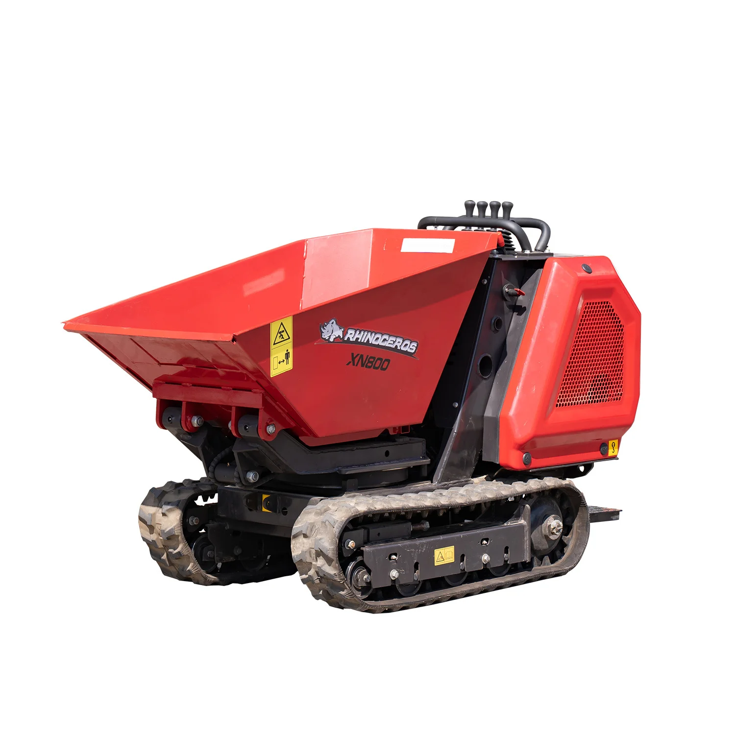 Wholesale Rhinoceros Gasoline Powered Mine Concrete Garden Farm Mini Barrow Tracked Crawler Small Dumper Truck new used