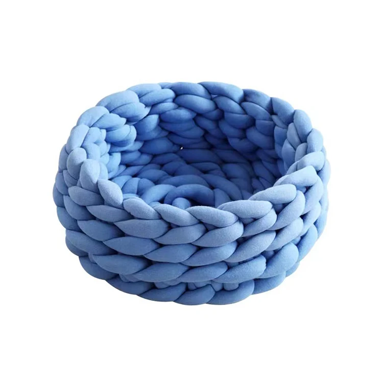 Cat Mat Pet Dog Animals Sleeping Sofa Soft Round Beds House Products For Cats